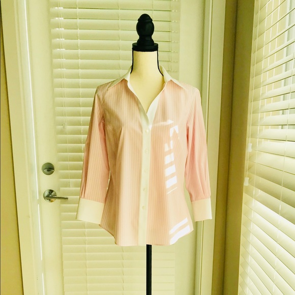 Brooks Brothers Tops - Brooks Brothers Striped Non-Iron Dress Shirt